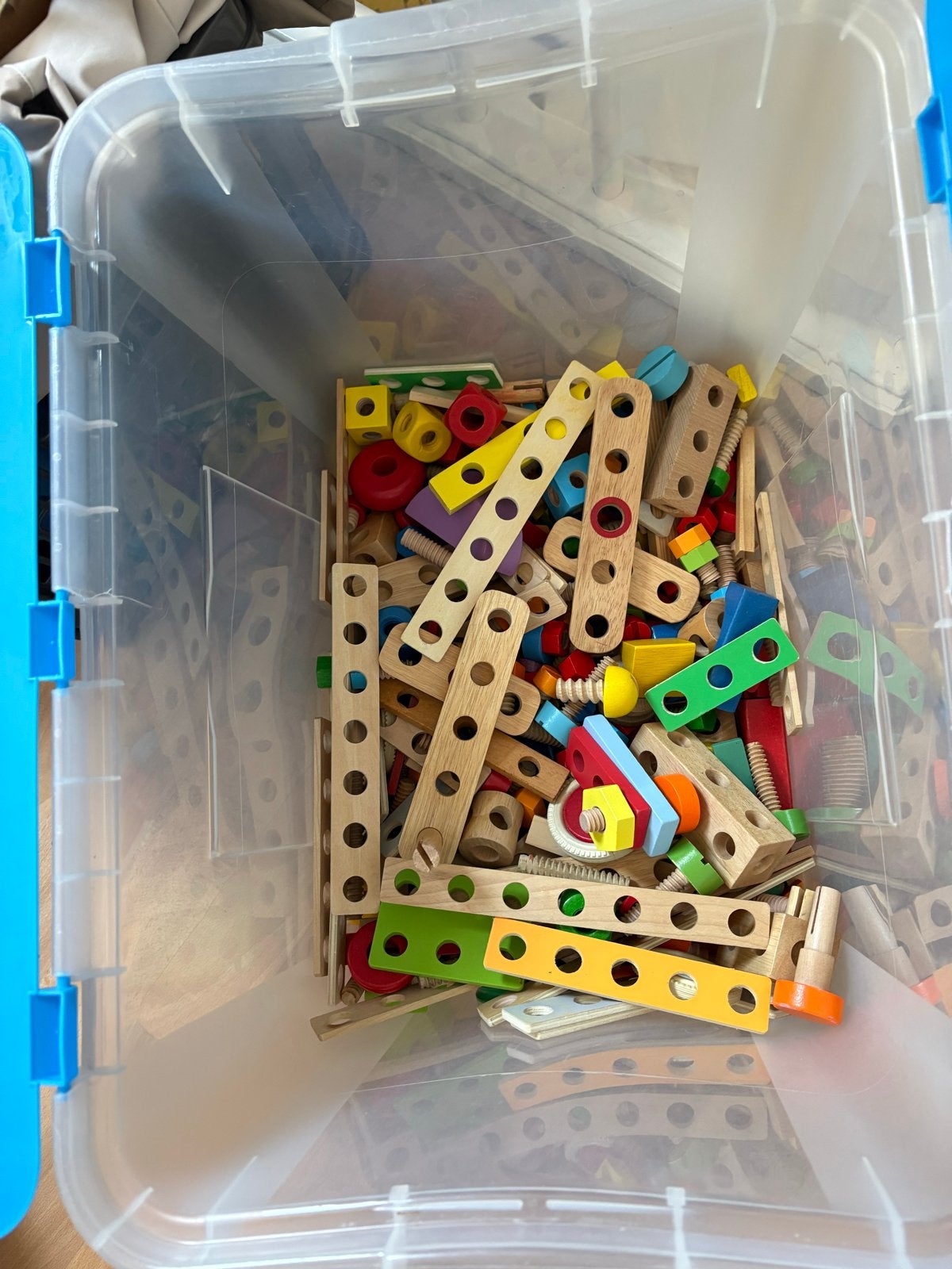 Houten constructiespeelgoed, Ophalen, Gebruikt, Overige merken