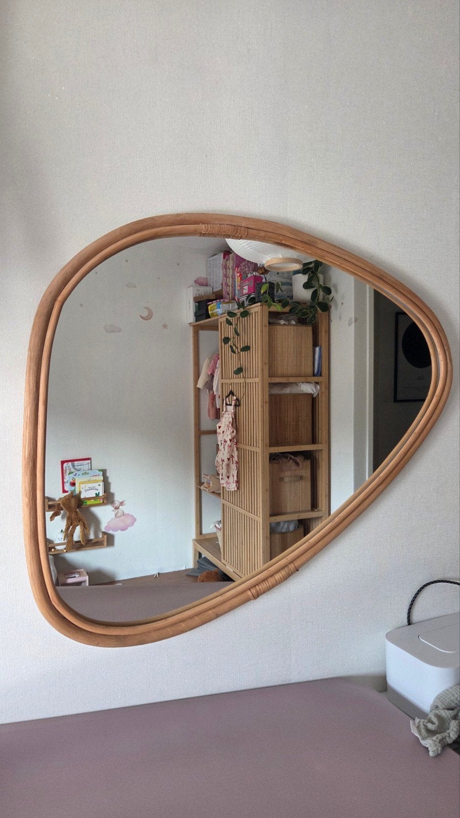 IKEA MARISTOVA Spiegel 51x68 cm, Ophalen, Nieuw, Minder dan 100 cm, Overige vormen