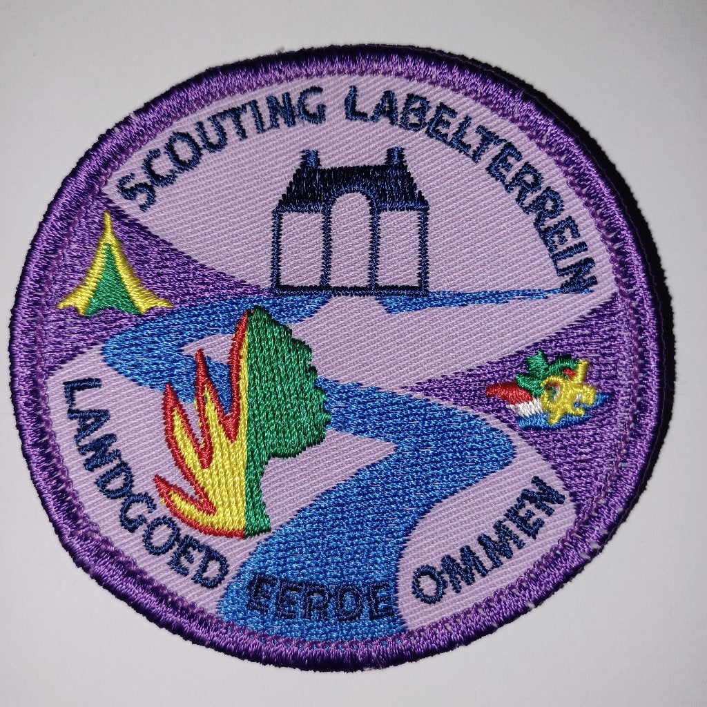 Scouting Labelterrein badge Eerde Ommen, Verzenden, Nieuw, Embleem, Speld of Insigne