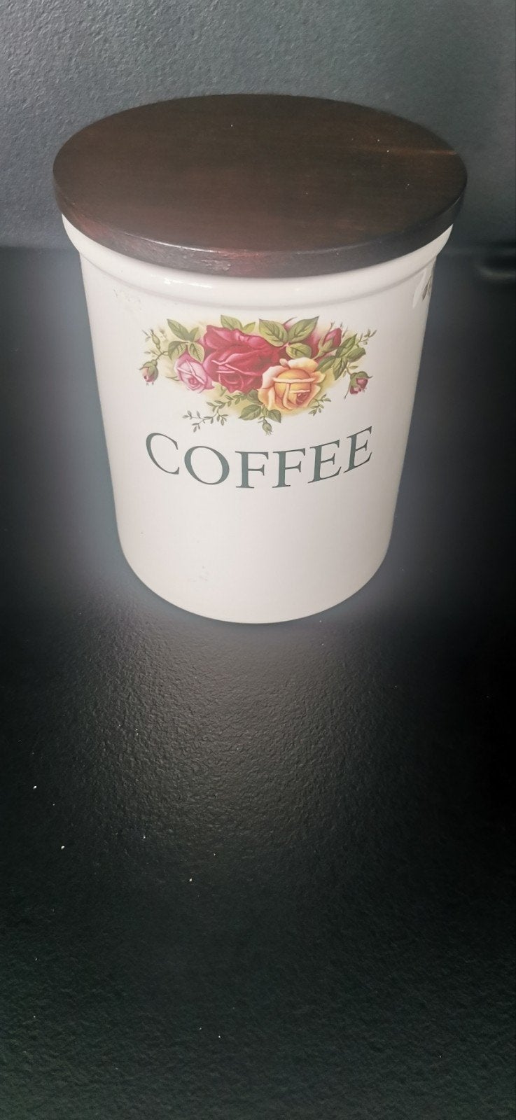 Charmante vintage koffiepot van Cloverleaf,, Ophalen, Overige materialen, Pot, Bus of Blik