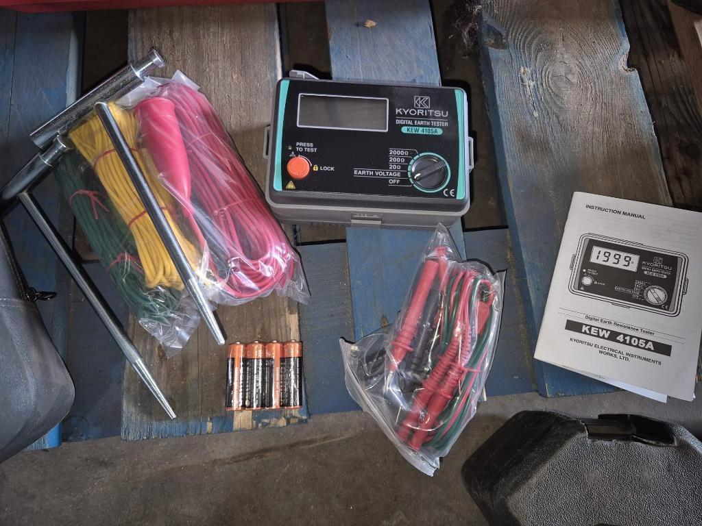 Kyoritsu 4105A aardingsmeting NIEUW ivm stoppen activiteit, Ophalen, Nieuw, Multimeter
