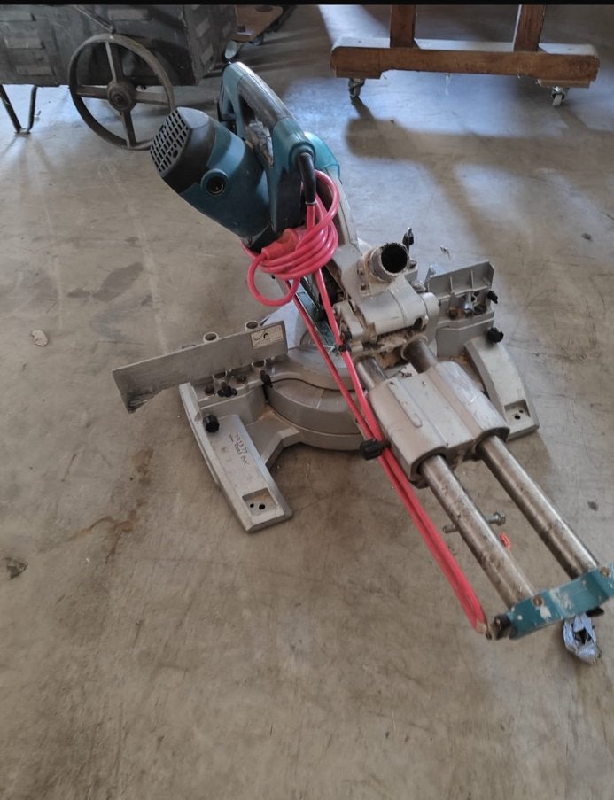 Makita LS1018L afkortzaag, Ophalen, Gebruikt, 70 mm of meer, Afkortzaag