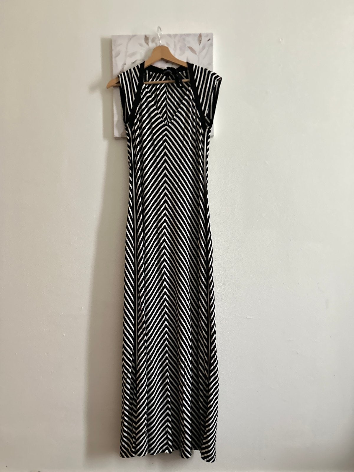 Expresso lange jurk maat M zwart-wit gestreept, Kleding | Dames, Maat 38/40 (M), Zwart, Ophalen of Verzenden, Zo goed als nieuw