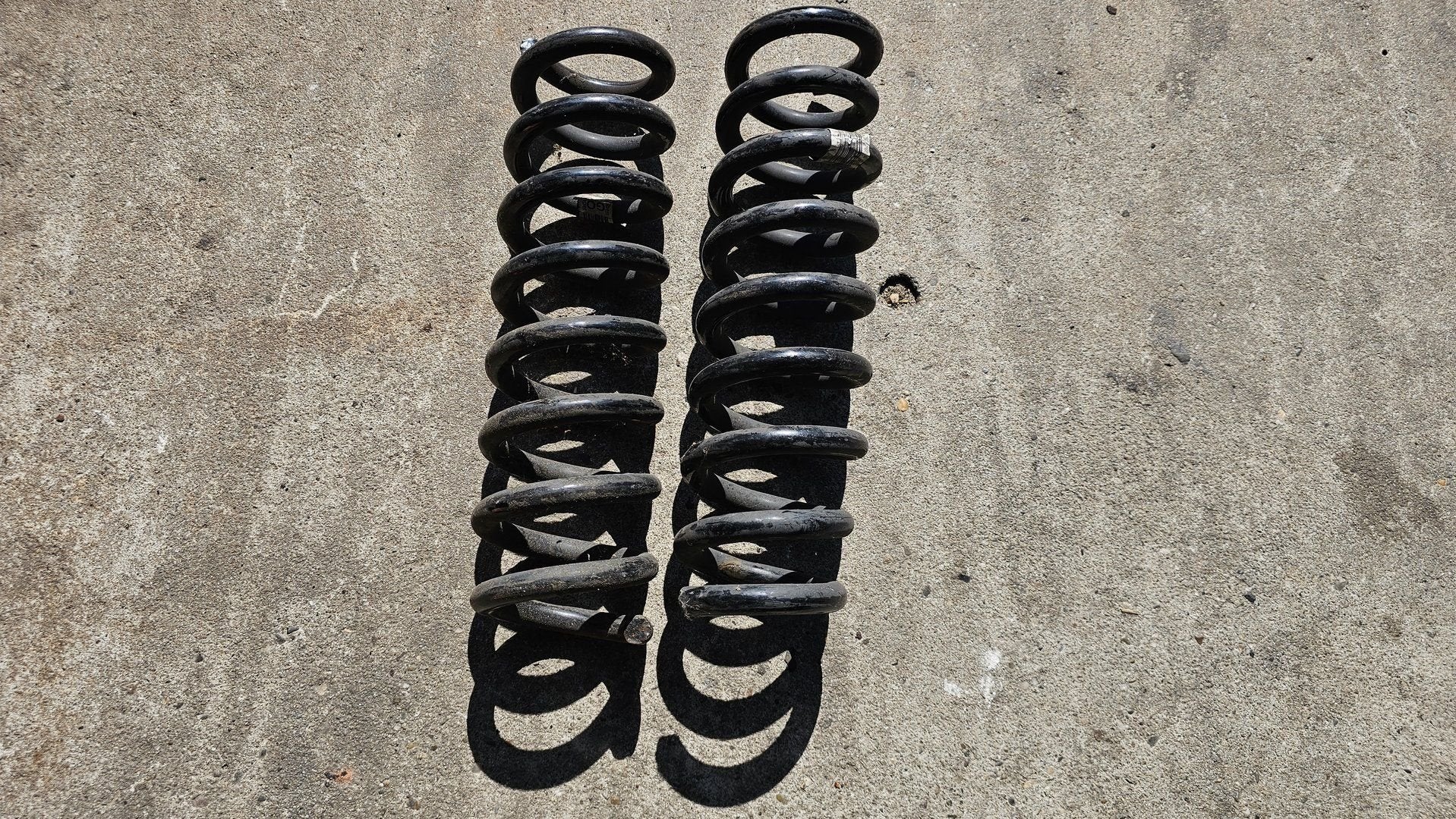 Spiraalveren set achterzijde BMW 4 serie F32, Gebruikt, -, -, Ophalen of Verzenden