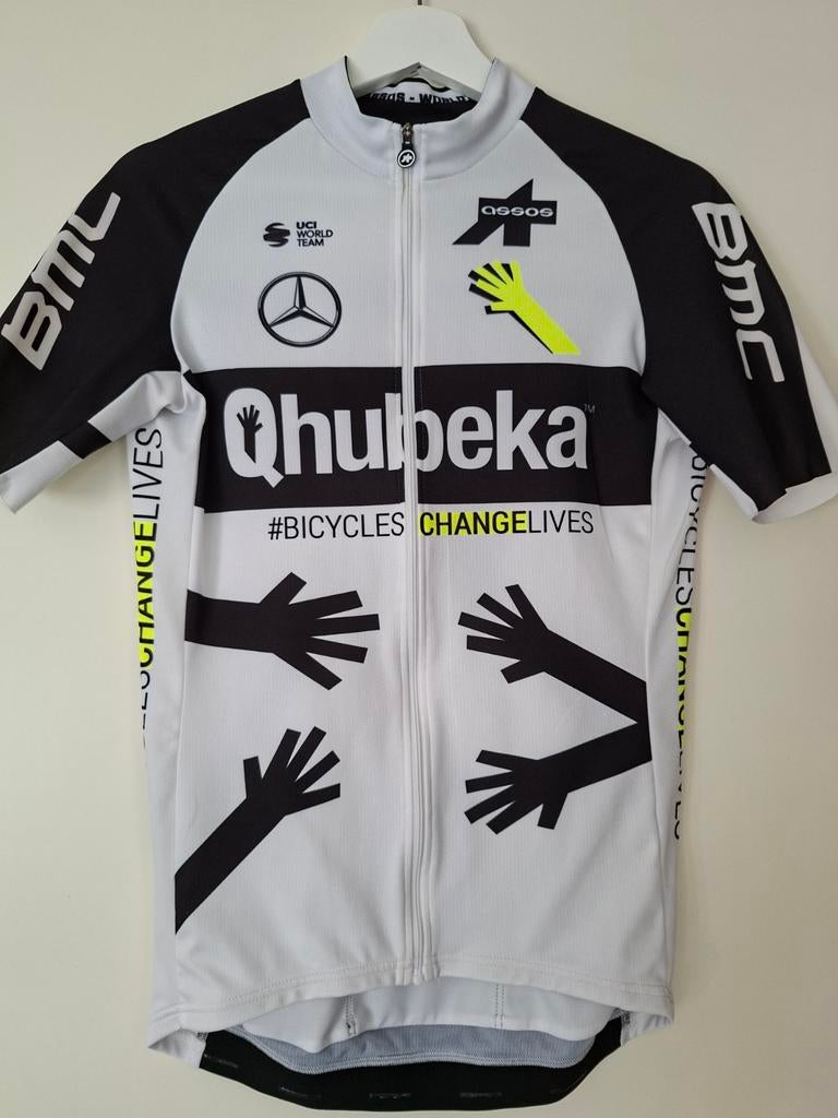 Assos Qhubeka wielershirt - Maat L, Assos, Heren, Ophalen of Verzenden, Zo goed als nieuw