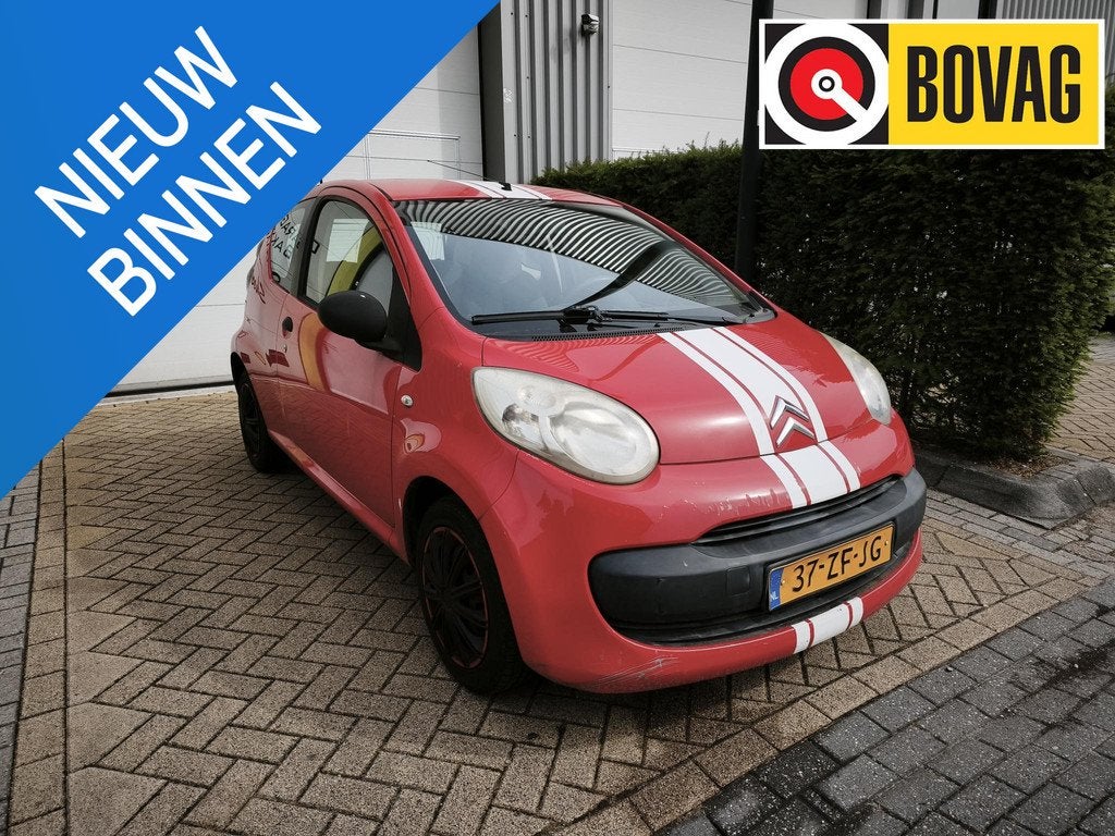 Citroen C1 1.0-12V Séduction Racing Stuurbekrachtiging Apk, Voorwielaandrijving, Stof, Gebruikt, 4 stoelen