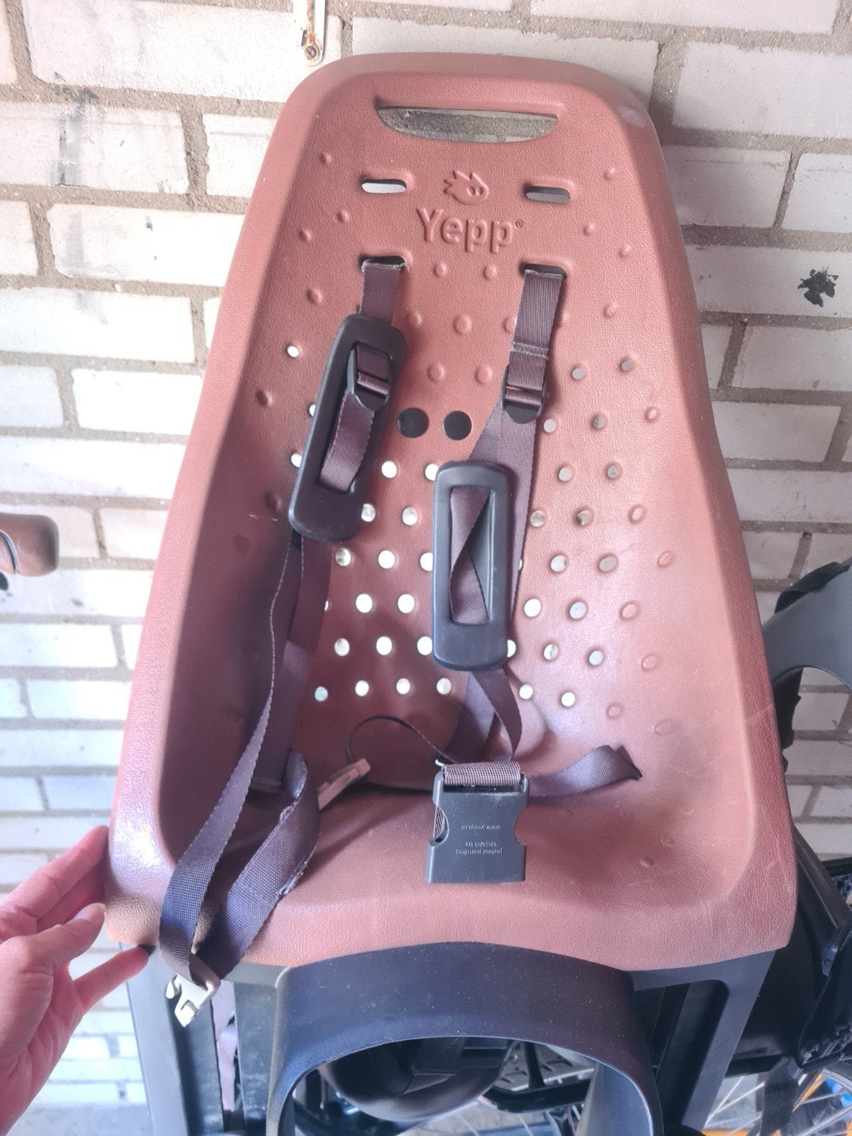 Yepp Maxi cognac, Ophalen, Zo goed als nieuw