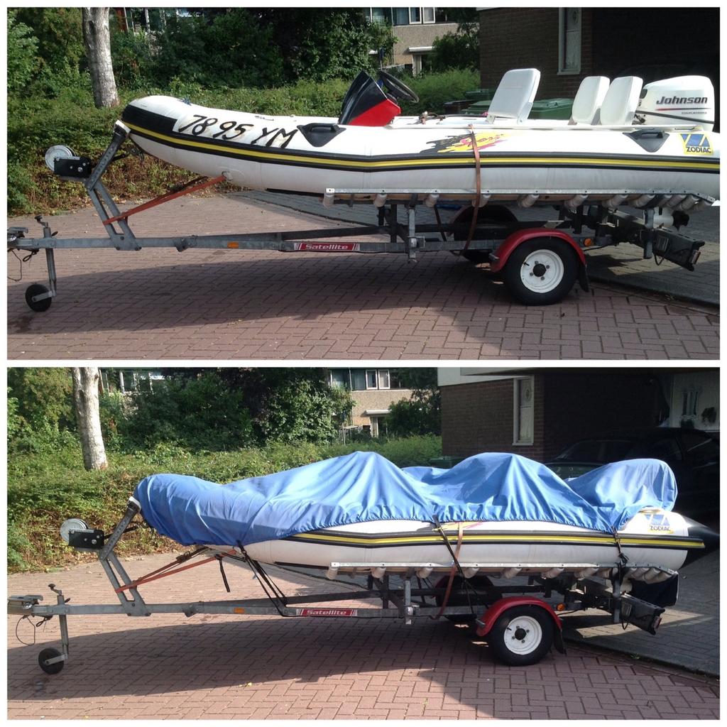 Zodiac Futura, Watersport en Boten, Ophalen, Gebruikt, Zodiac, Benzine