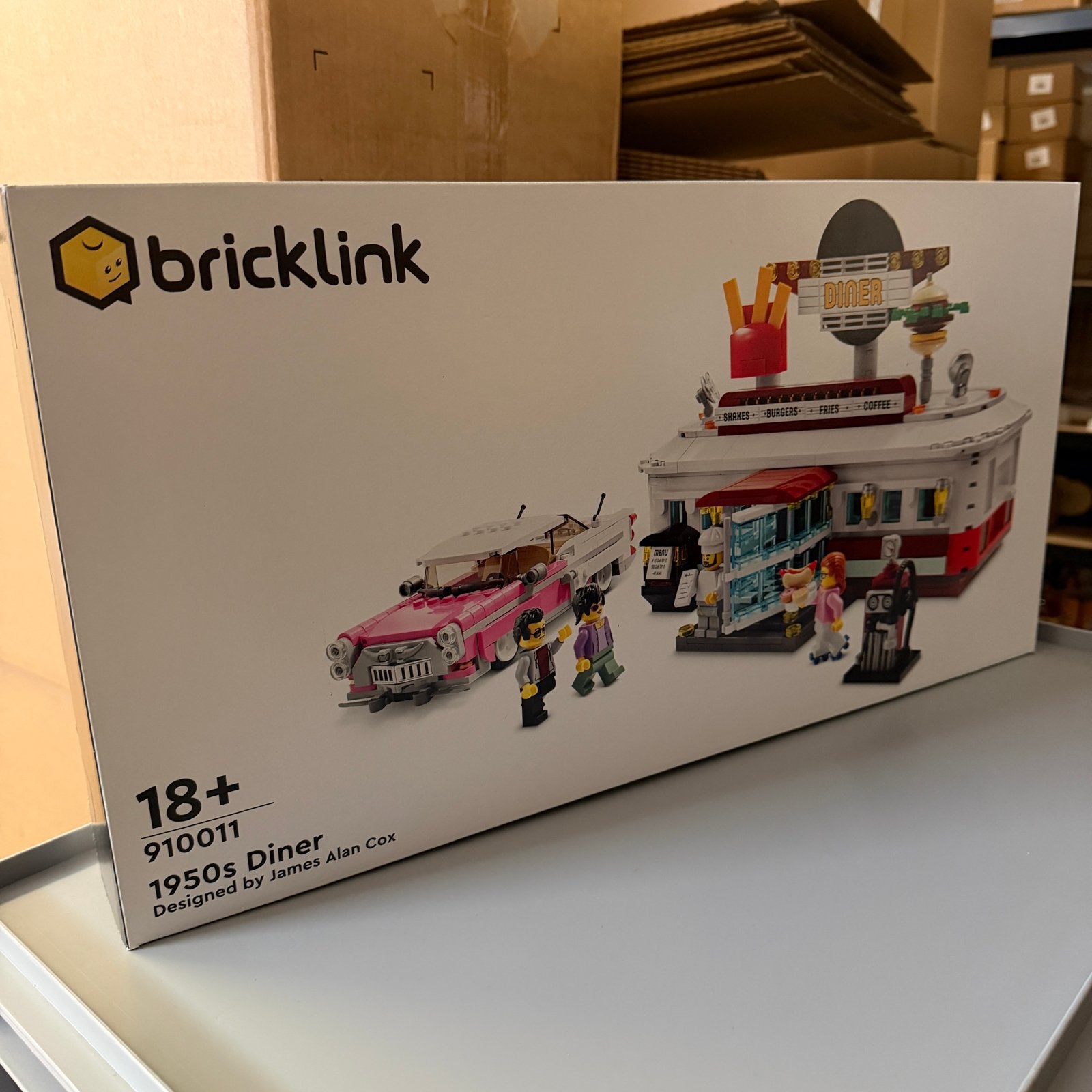 Bricklink 910011 1950s Diner - Nieuw in doos, Ophalen of Verzenden, Nieuw, Overige merken