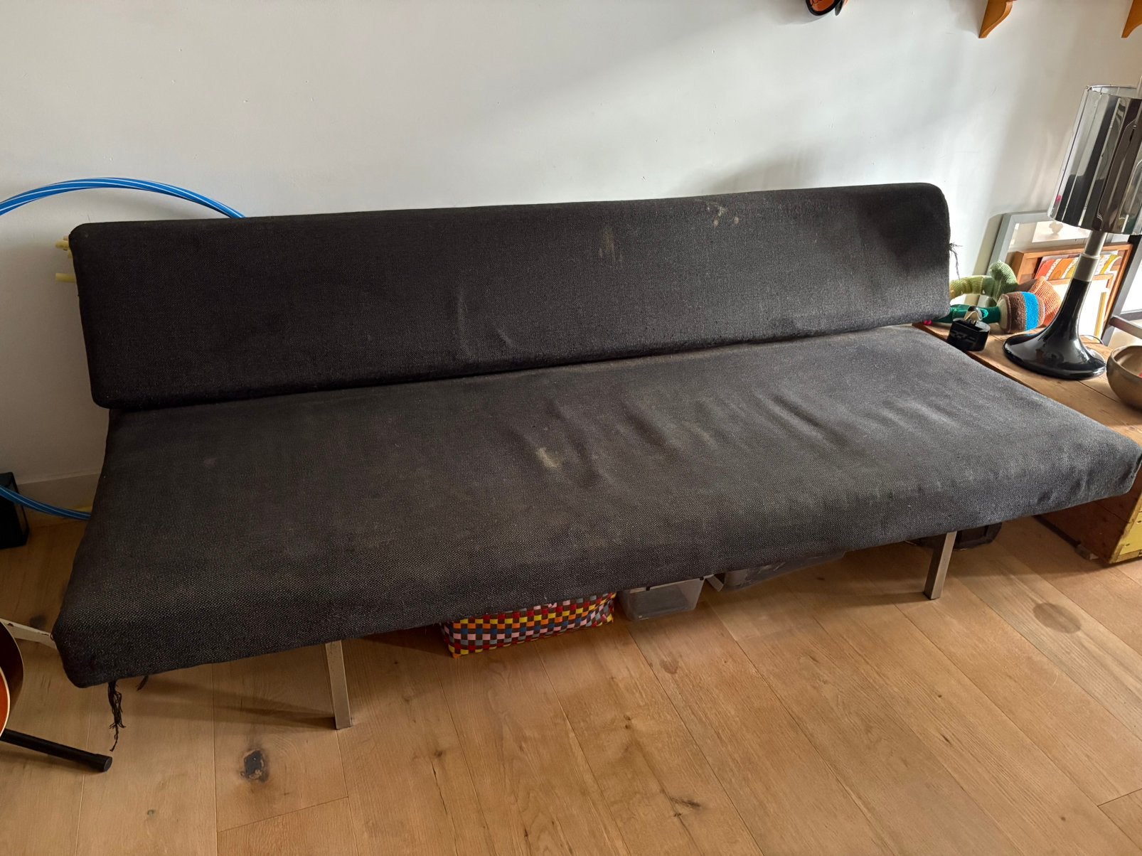 Cordemeyer / van der Sluis vintage bank, Ophalen, Gebruikt, 150 tot 200 cm, Driepersoons