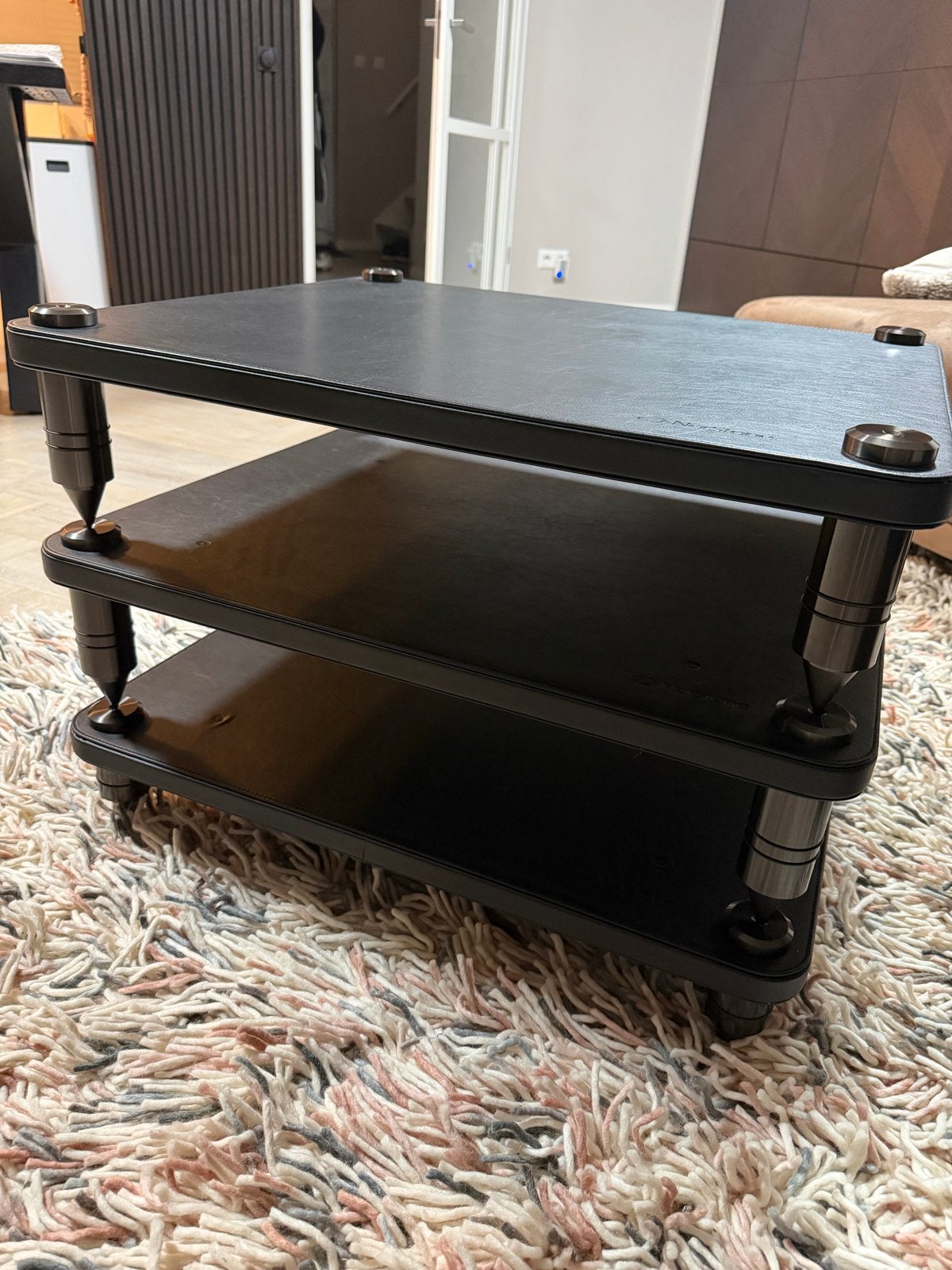NorStone Hifi Rack - Zwart, 3 lagen, Audio, Tv en Foto, Ophalen, Zo goed als nieuw, 120 watt of meer, Marantz
