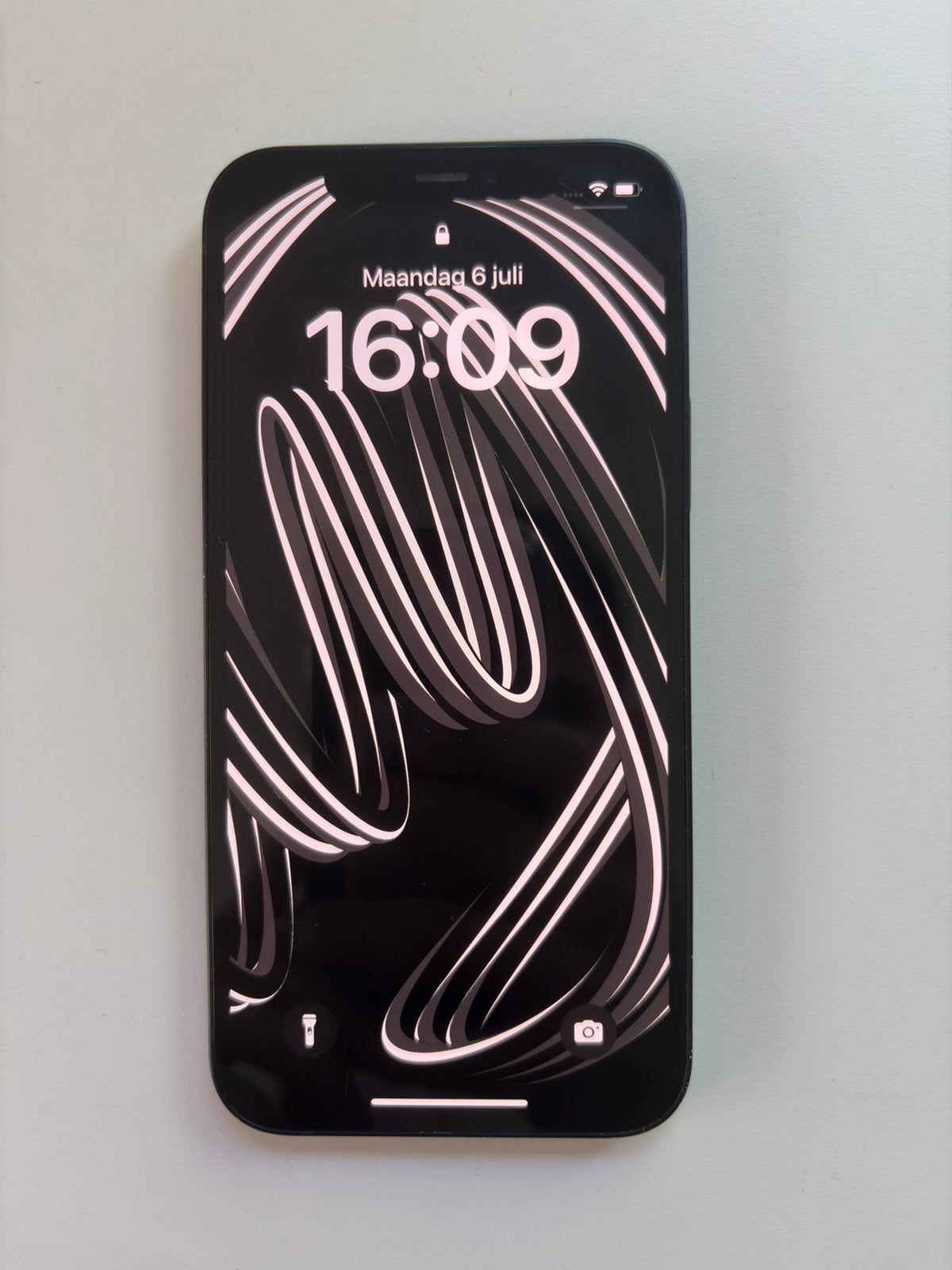 Iphone 12 64GB Zwart, Telecommunicatie, Mobiele telefoons | Apple iPhone, Ophalen, Gebruikt, Zwart, Zonder simlock