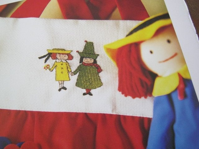 Borduurpatroon Madeline en Pepito   nr 8718 do, Verzenden, Nieuw, Handborduren, Patroon