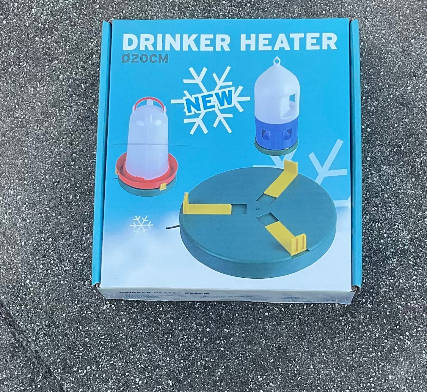 Drinkbak verwarmer, Dieren en Toebehoren, Ophalen, Zo goed als nieuw, Drinken en Voederen
