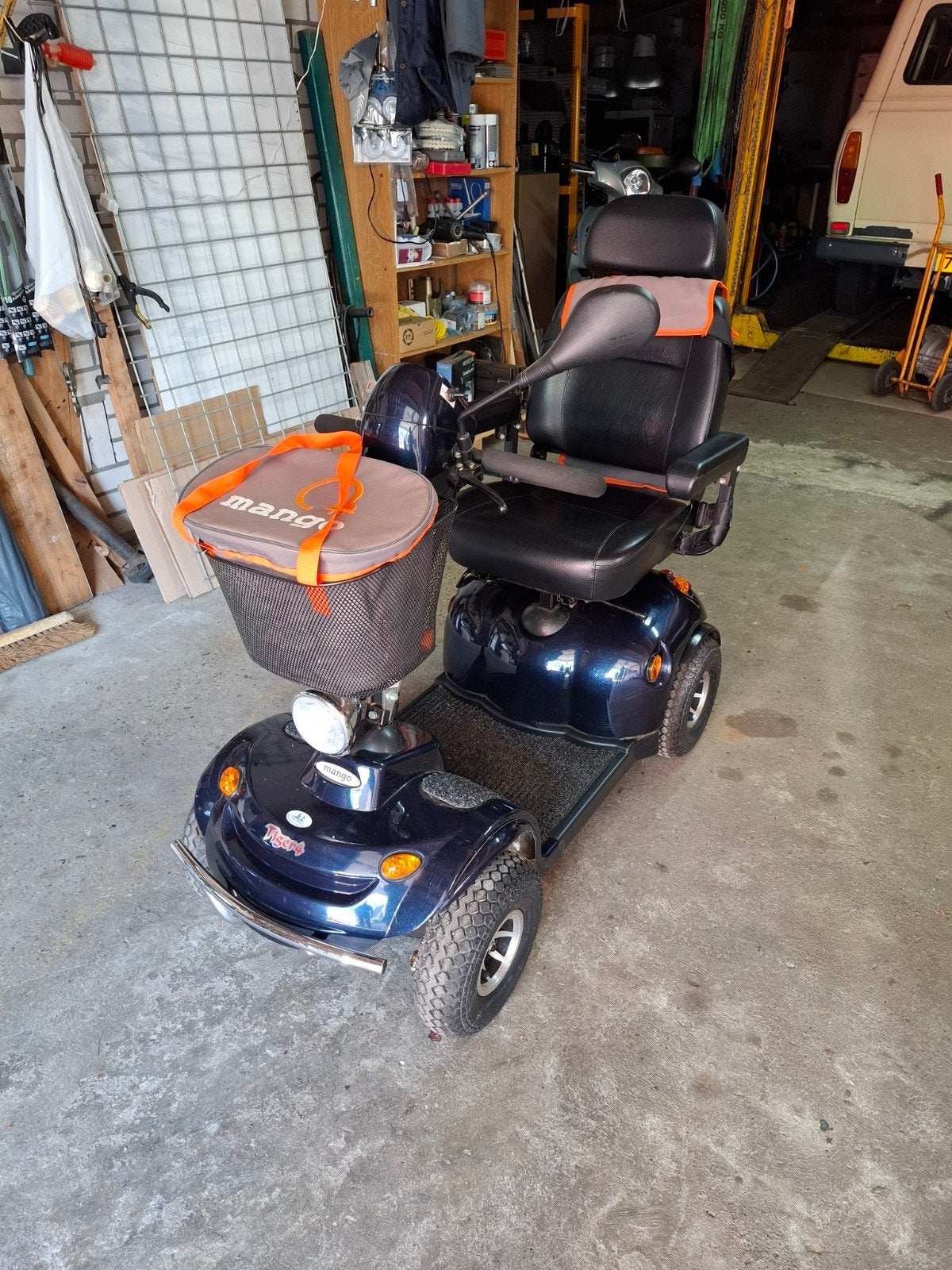 Scootmobiel Tyger 4, Tyger 4, Mango@ tyger4.com, Ophalen of Verzenden, Zo goed als nieuw