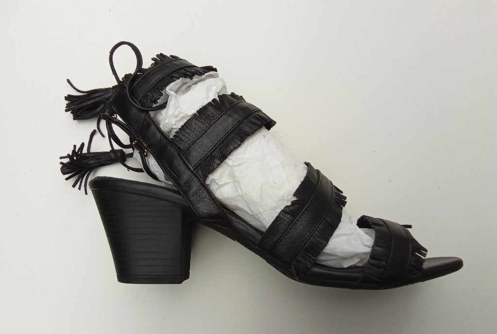Sandalen op Hak - Maat 45 - Baboos, Zwart, Nieuw, Baboos, Sandalen of Muiltjes