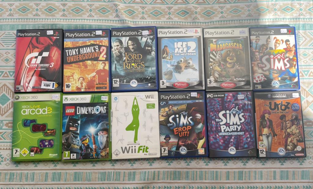 Diverse games PS2 / Xbox 360 / Wii / GameCube –in 1 koop €25, Spelcomputers en Games, Games | Nintendo GameCube, Zo goed als nieuw