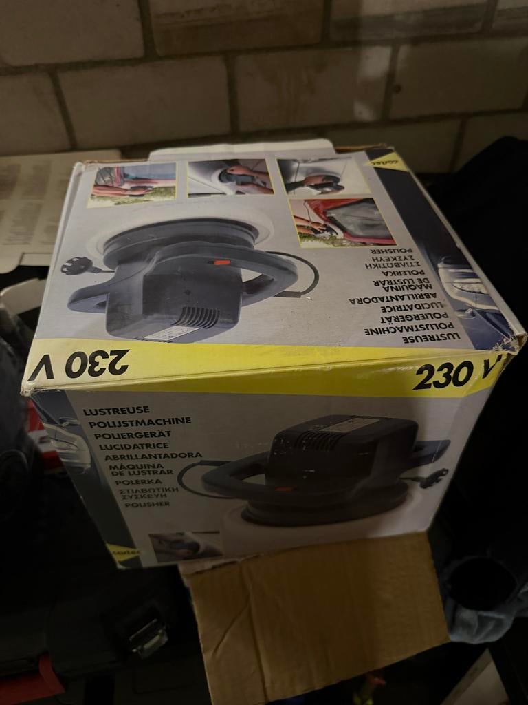 Polijstmachine 230V - Nieuw in doos, Ophalen of Verzenden, Nieuw, Minder dan 600 watt, Overige typen