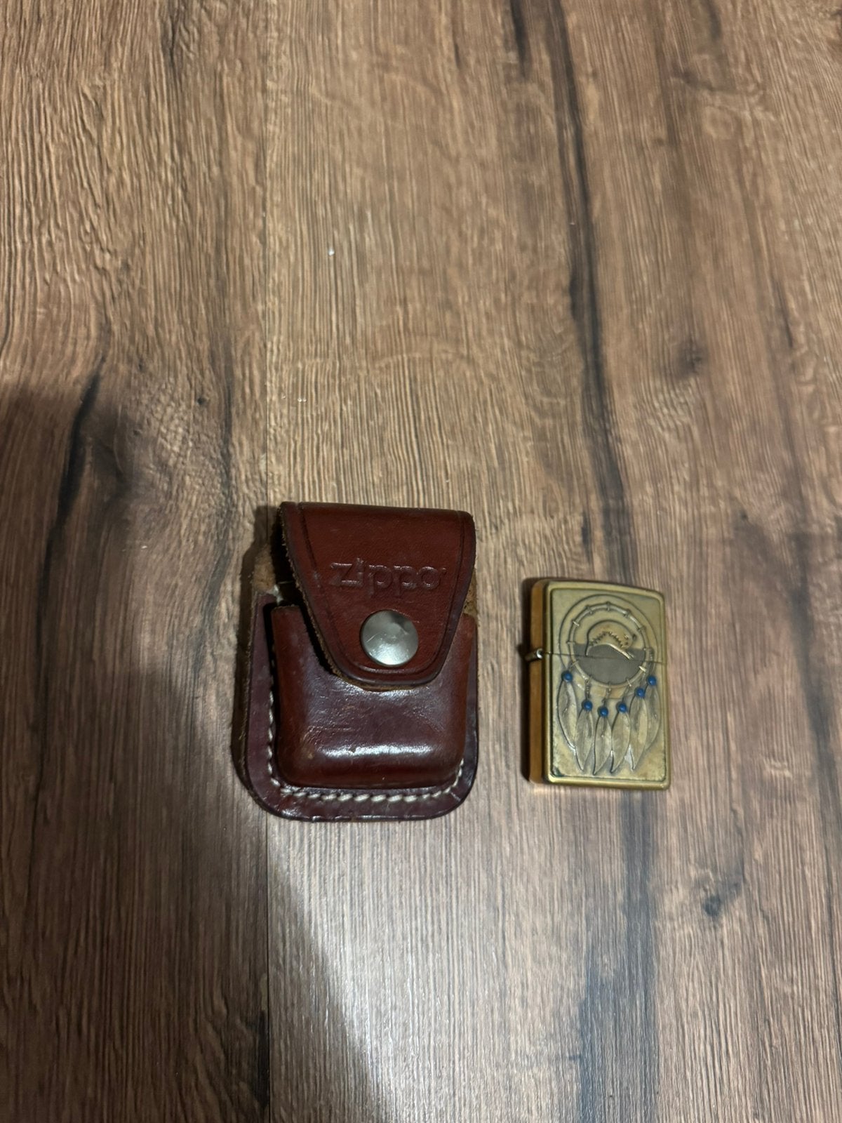 Zippo Indian Dream Catcher, Verzamelen, Ophalen of Verzenden, Zo goed als nieuw, Aansteker