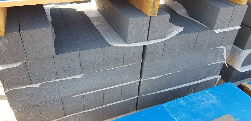Stapelblokken 10x12x60 cm Antraciet te koop, Ophalen, Overige typen, Nieuw, Nvt