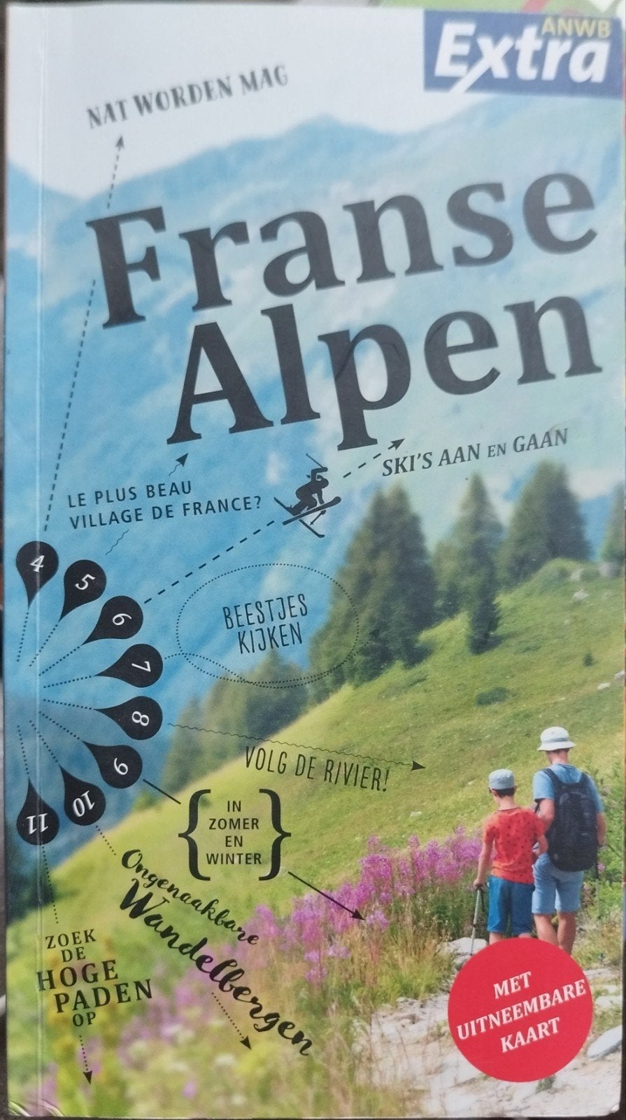 ANWB Extra Franse Alpen Reisgids - Met Uitneembare Kaart, ANWB, Europa, Nieuw, Ophalen of Verzenden