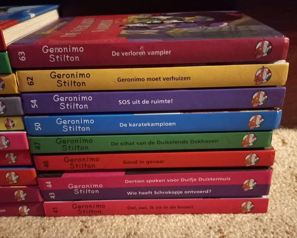 Geronimo Stilton hardcover boeken, Ophalen of Verzenden, Zo goed als nieuw, Geronimo Stilton, Fictie algemeen