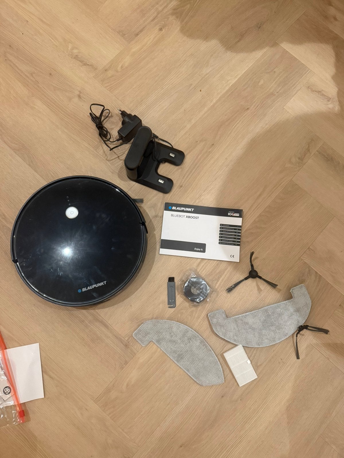NIEUW: Blaupunkt Bluebot XBOOST BPK-VCBB1XB2, Ophalen of Verzenden, Zo goed als nieuw, Robotstofzuiger