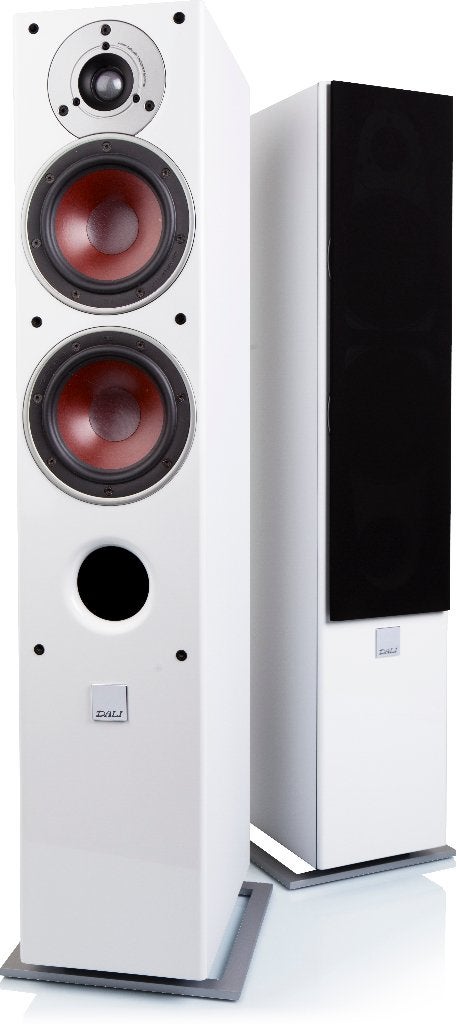 Complete HiFi Set: Bluesound Powernode 2 + 2 DALI Zensor 5, Speakerset, Zo goed als nieuw, Inclusief kabels, Dali