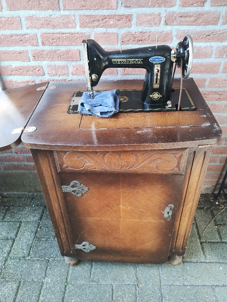 Antiek naaimachine, Ophalen of Verzenden