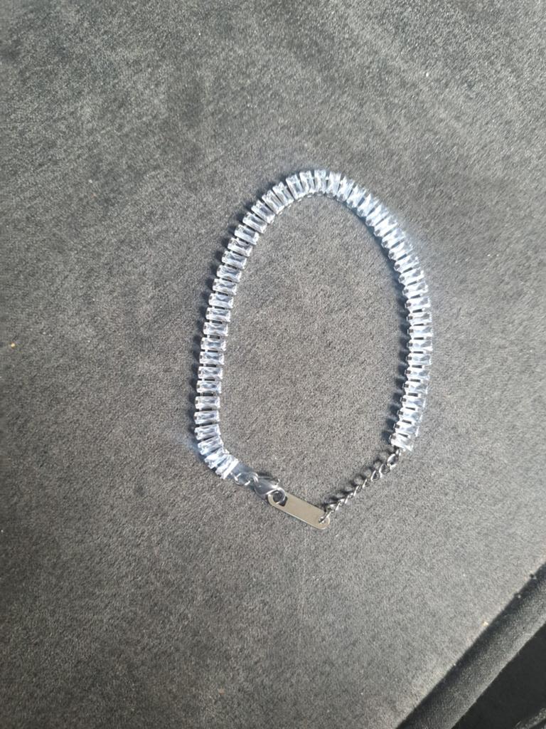 Malinsi armband dames - zilver - SKU-272, Sieraden, Tassen en Uiterlijk, Armbanden, Ophalen of Verzenden, Nieuw, Zilver, Zilver