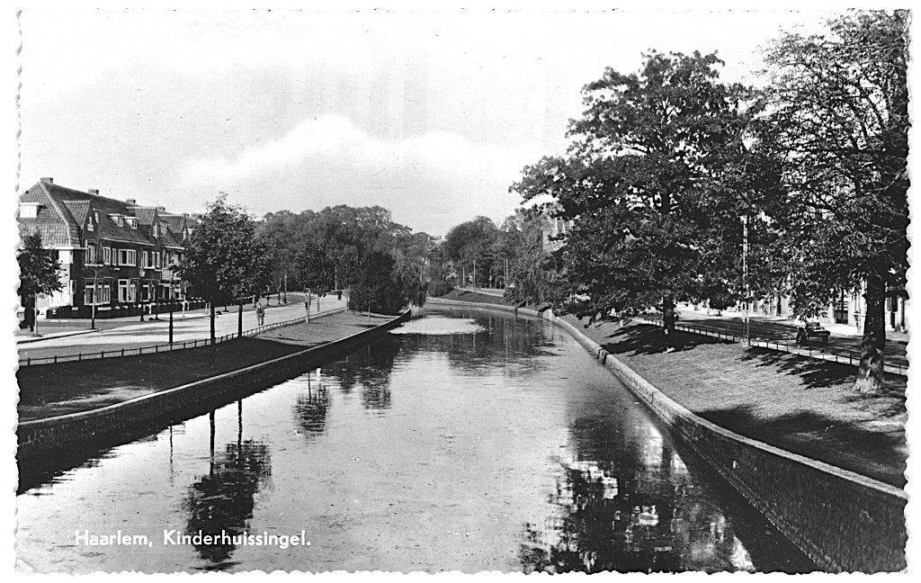 805286	Haarlem	1958 Kinderhuissingel	Gelopen met postzegel, Ophalen of Verzenden, 1940 tot 1960, Gelopen, Noord-Holland