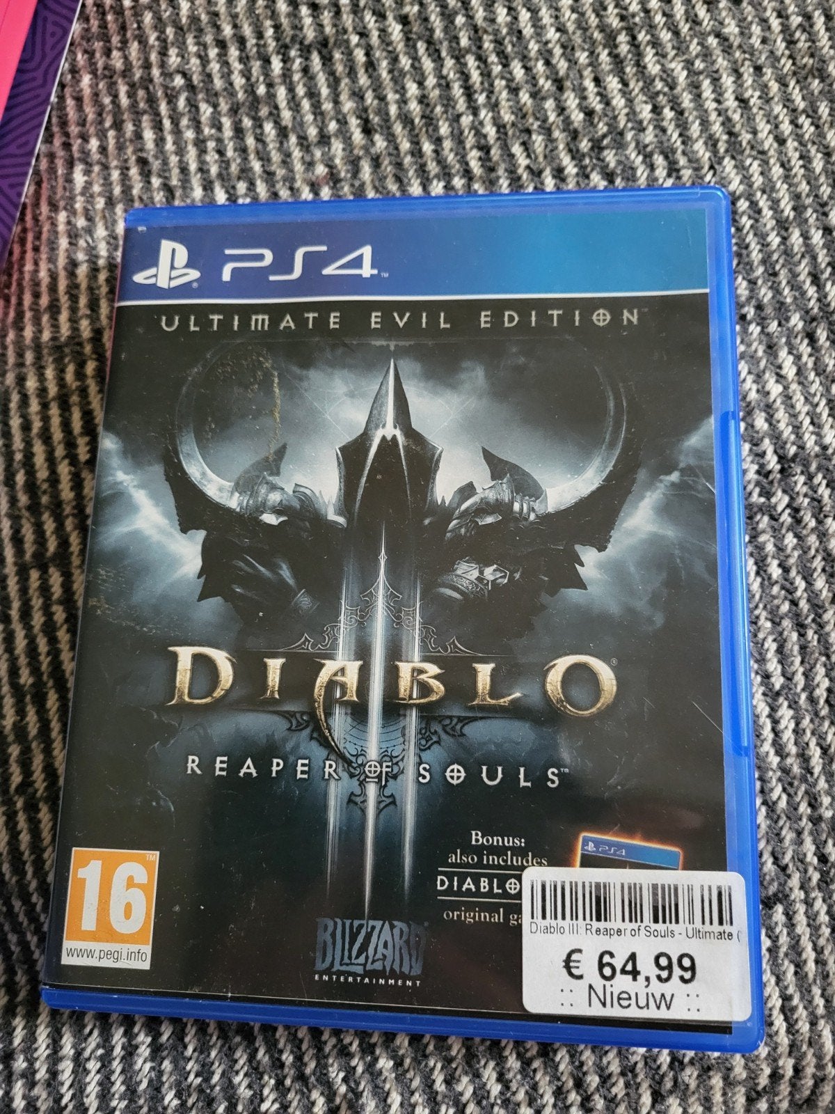 Diablo III: Reaper of Souls - Ultimate Evil Edition (PS4), Spelcomputers en Games, Online, 1 speler, Ophalen of Verzenden, Zo goed als nieuw