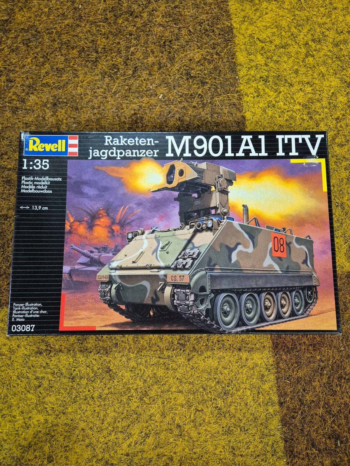 Revell 03087 Raketen-Jagdpanzer M901A1 ITV, Tank, Nieuw, Ophalen of Verzenden, 1:32 tot 1:50