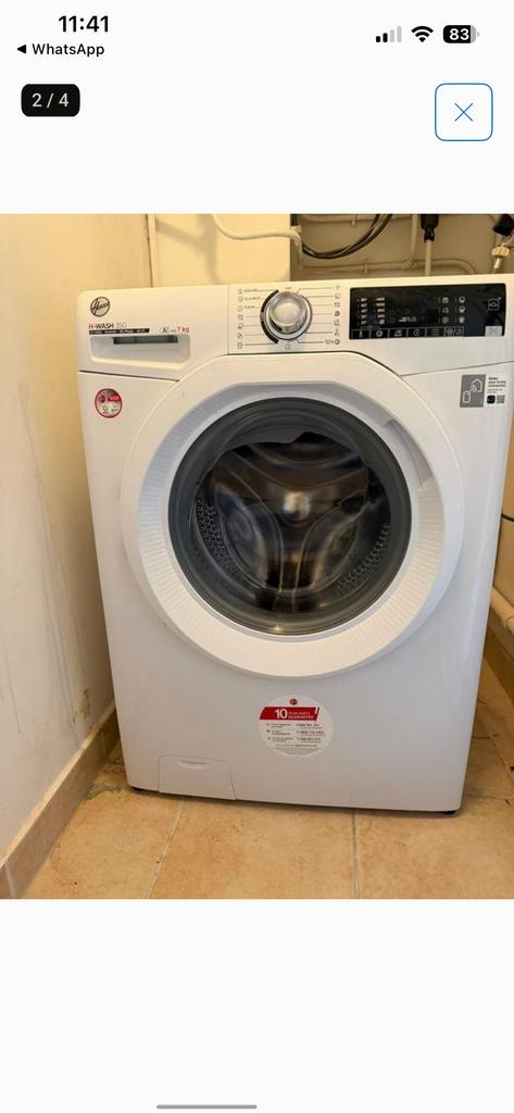 Wasmachine, Ophalen, Zo goed als nieuw, 1200 tot 1600 toeren, Minder dan 85 cm