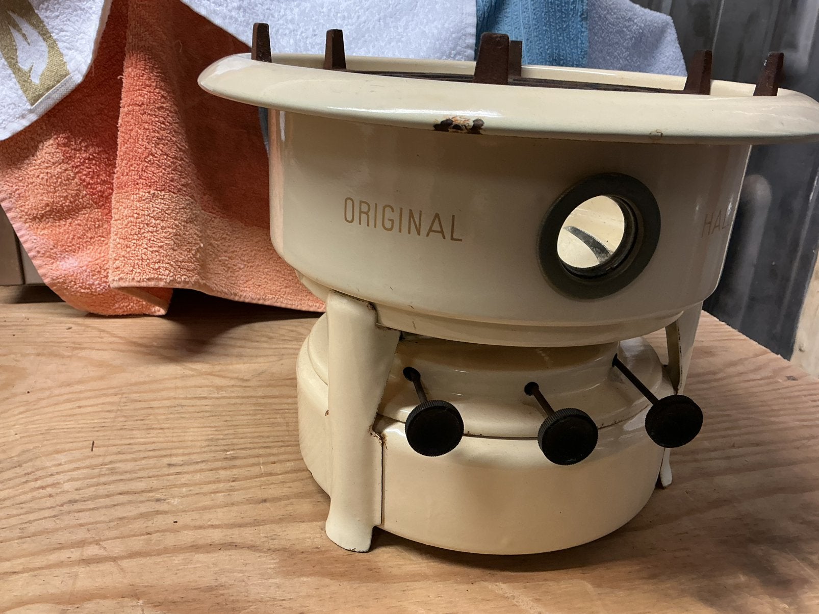 Olie stel, Ophalen