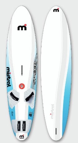 Nieuw full carbon Mistral speed board (95 liter), Watersport en Boten, Windsurfen, Ophalen, Mistral, Met draagtas, Minder dan 250 cm