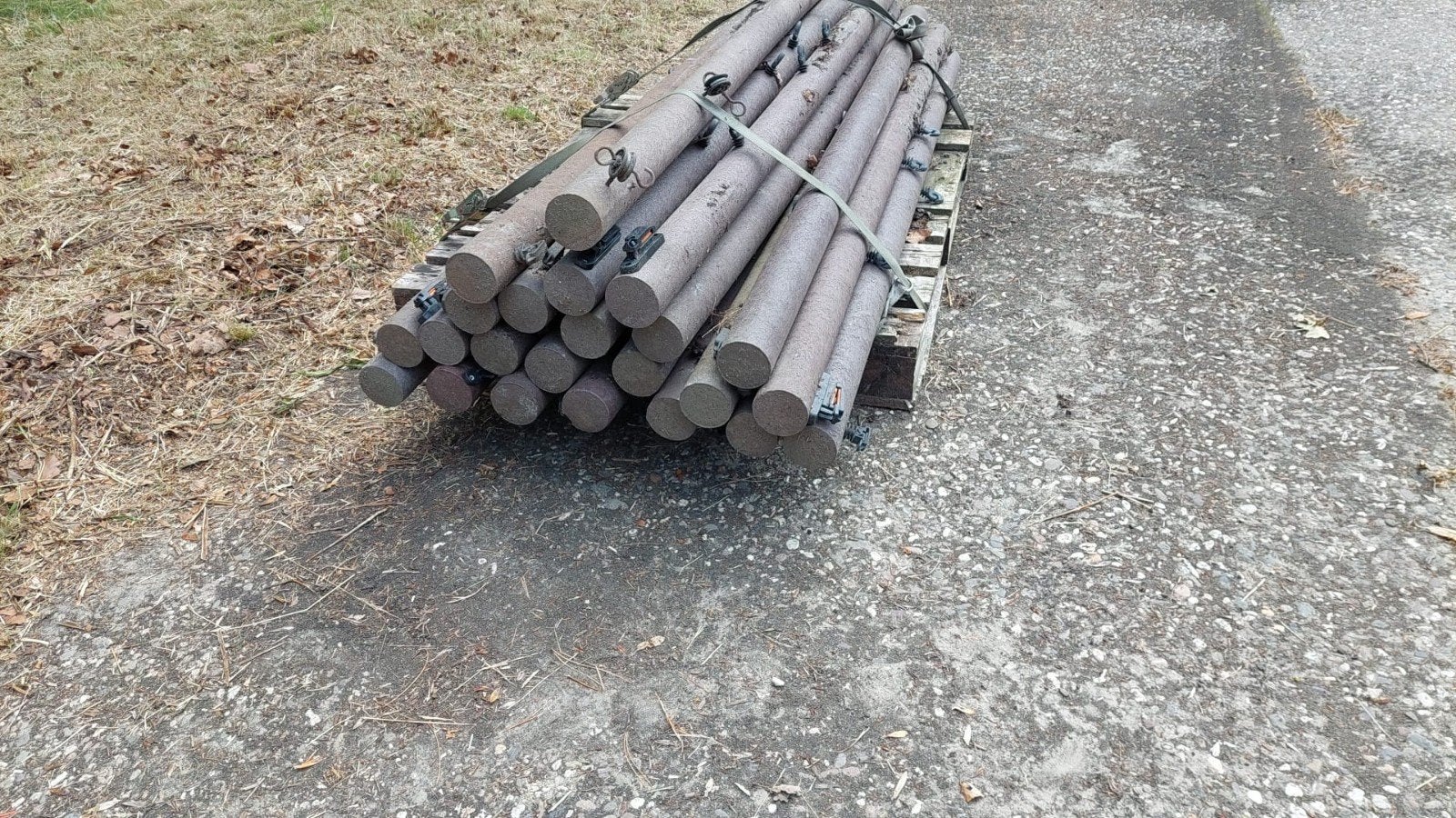 Kunststof weidepalen 8cm x 200cm