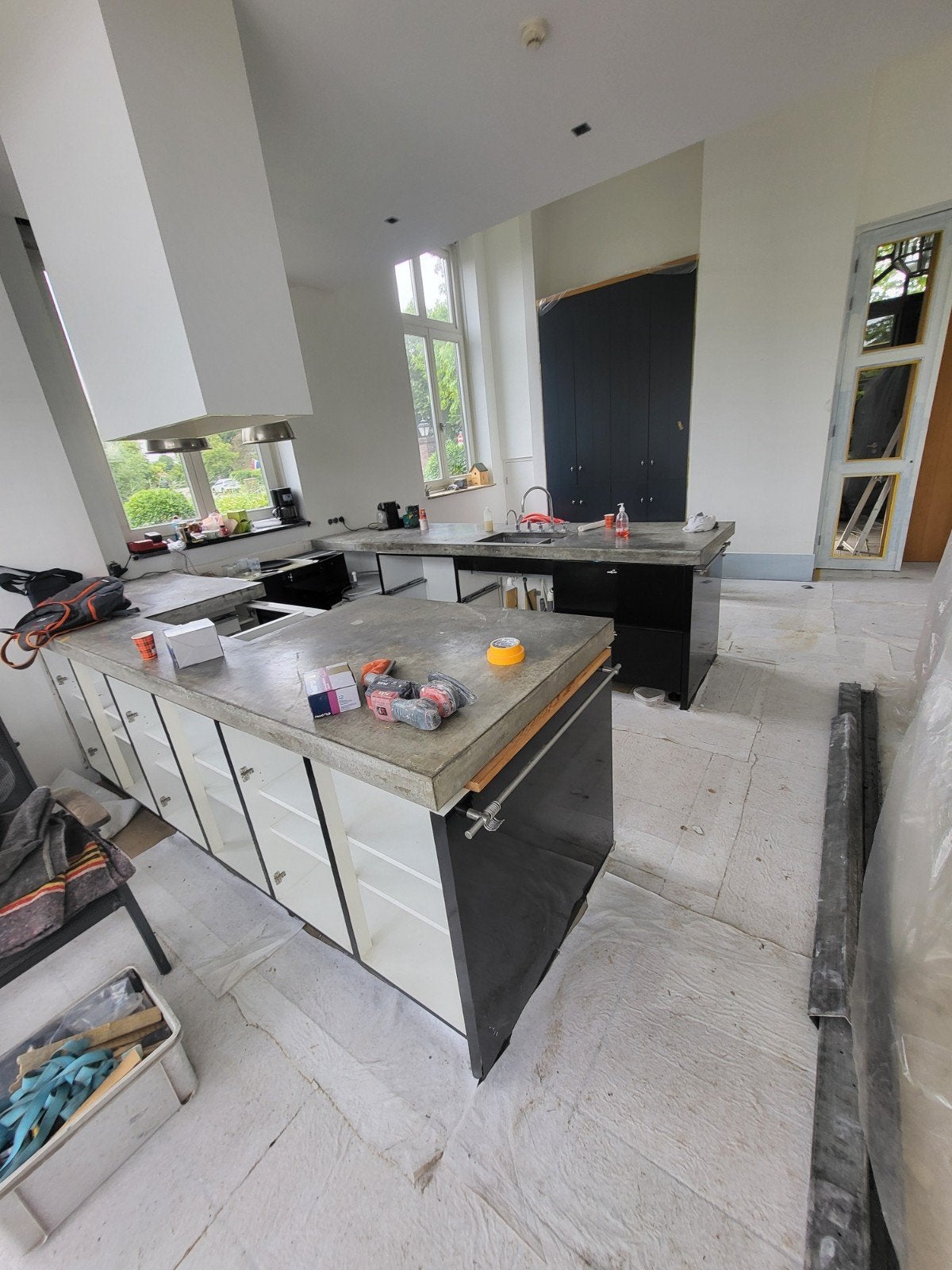 Luxe Lodder keuken met veel lades en carrousel, Ophalen, Gebruikt, Zwart, Overige typen