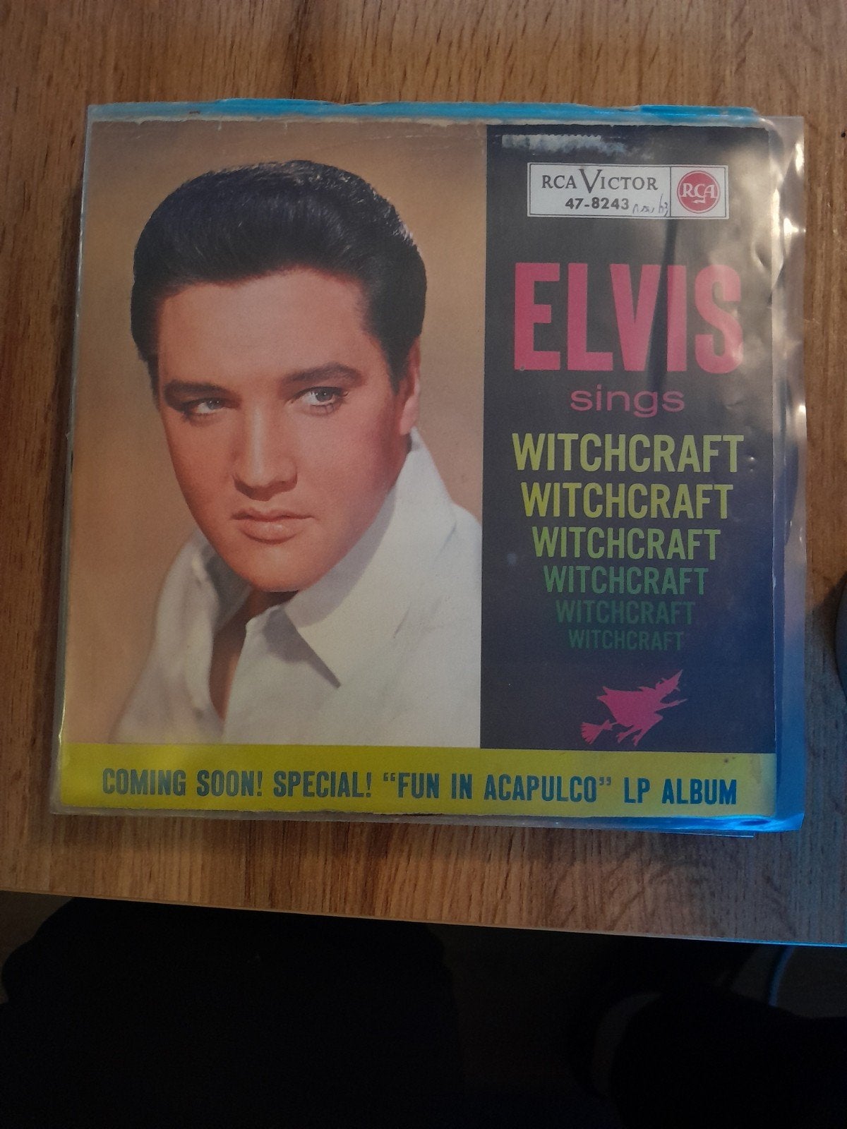 elvis presley 7inch witchcraft, Cd's en Dvd's, Vinyl Singles, Ophalen of Verzenden, Zo goed als nieuw, Pop