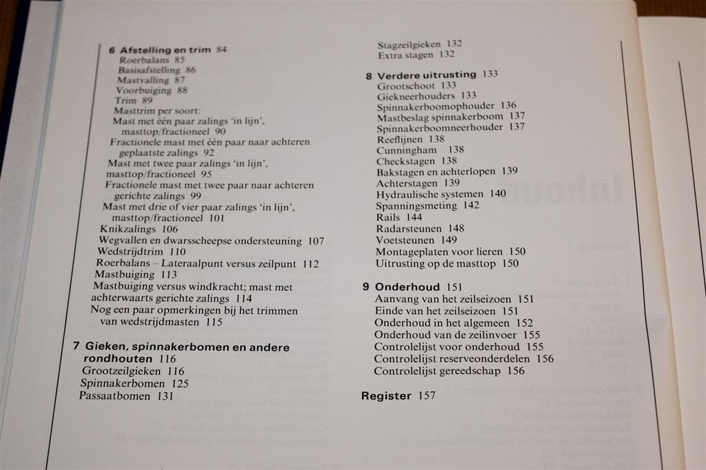 Tuigages voor Zeiljachten — Installatie, Onderhoud & Trim, Ophalen of Verzenden, Zo goed als nieuw, Overige onderwerpen