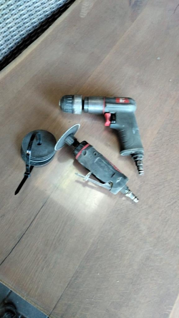 Pneumatische boormachine en slijper, Ophalen, Gebruikt, Minder dan 400 watt, Overige typen