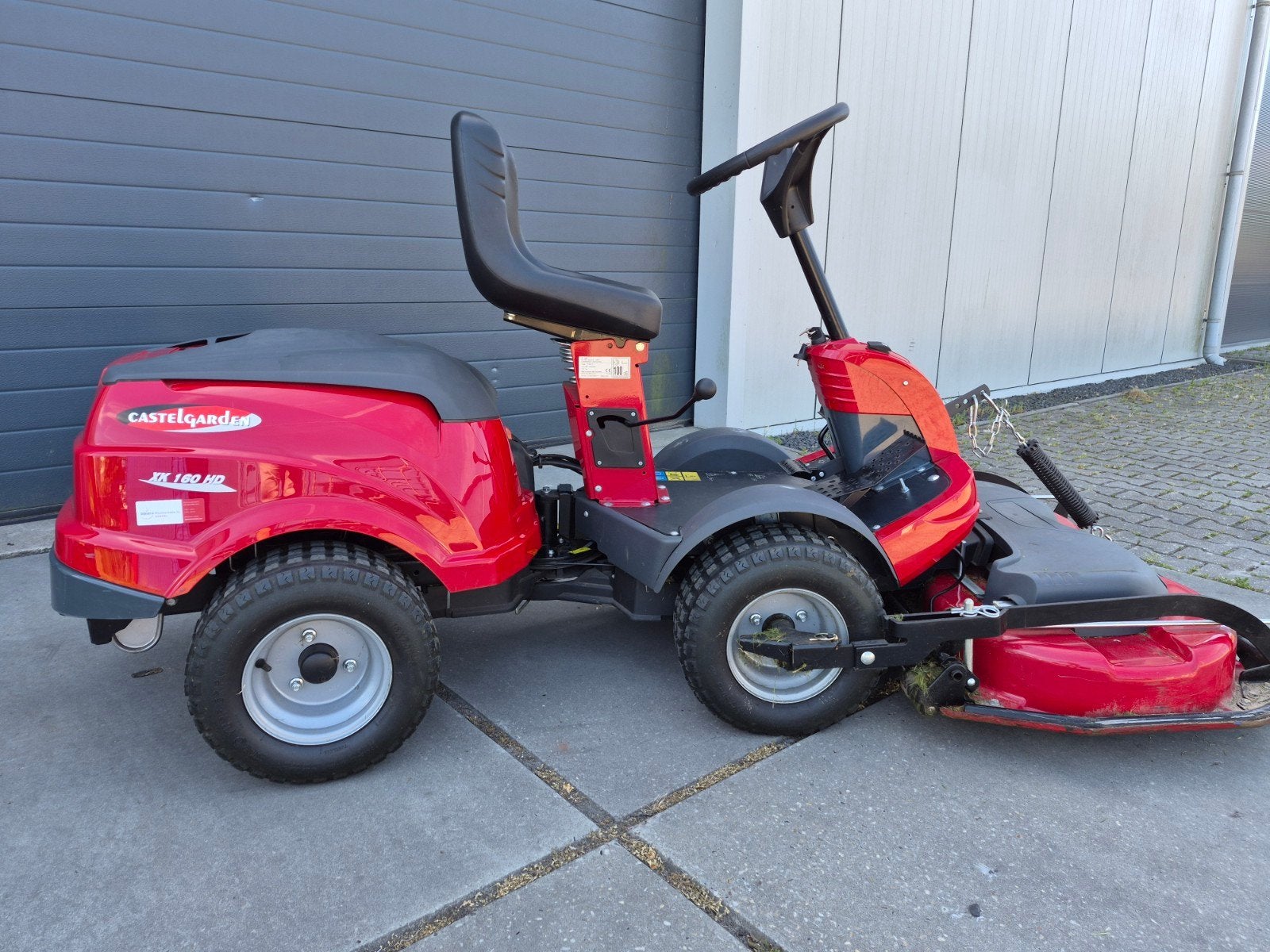 Nwstaat Castel Garden XK160HD Zitmaaier bj 2020 | 105cm, Castel garden, Ophalen of Verzenden, Zo goed als nieuw, Benzine-grasmaaier