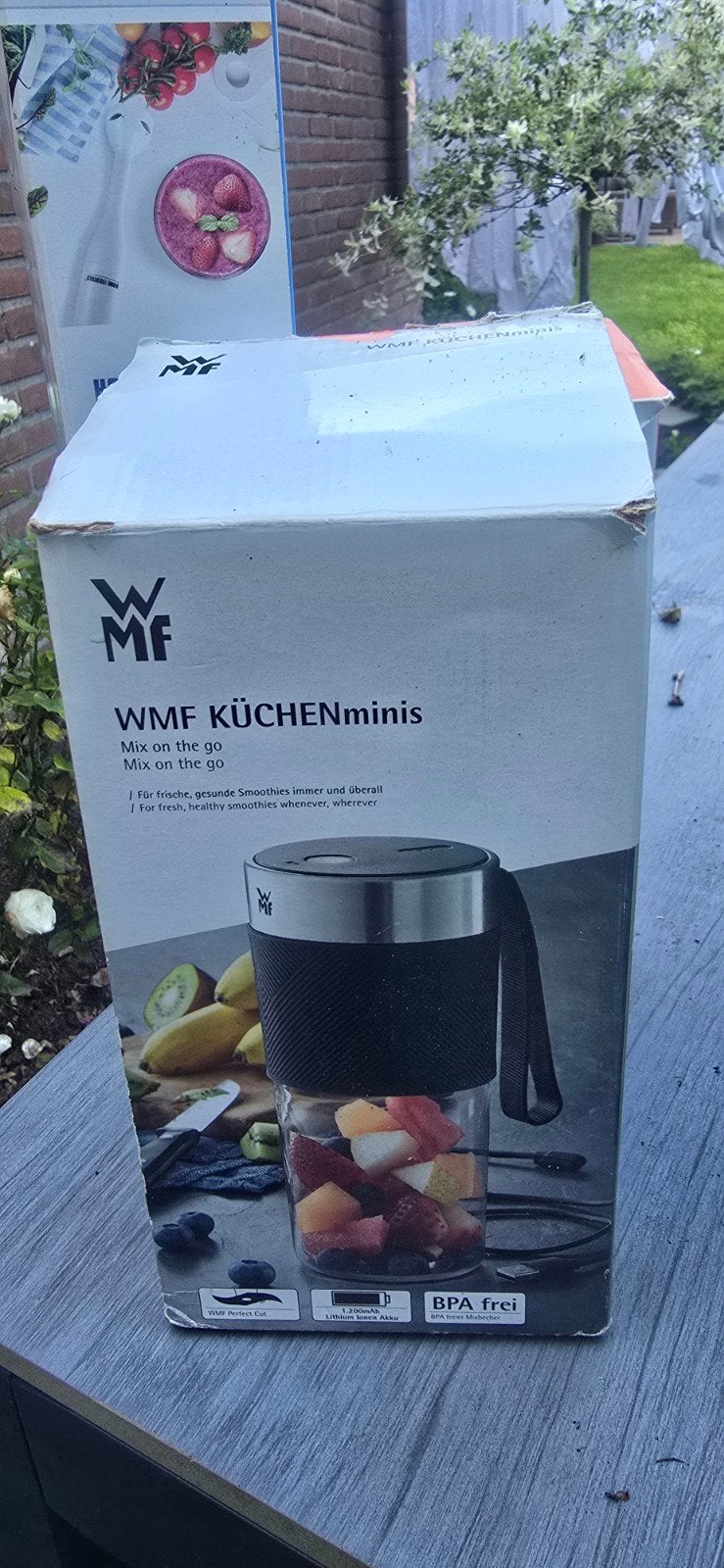 WMF KÜCHENminis Smoothie Maker - Mix on the go, Witgoed en Apparatuur, Keukenmixers, Minder dan 1 liter, Ophalen of Verzenden