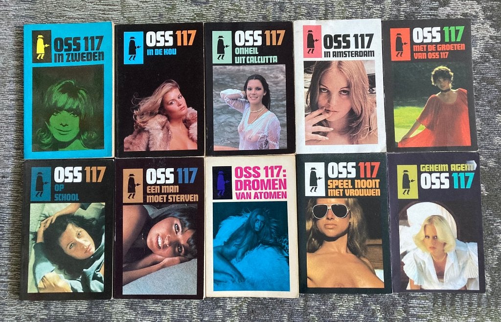 10 stuks OSS 117 Jean Bruce, Boeken, Verzenden, Zo goed als nieuw, Populaire fictie