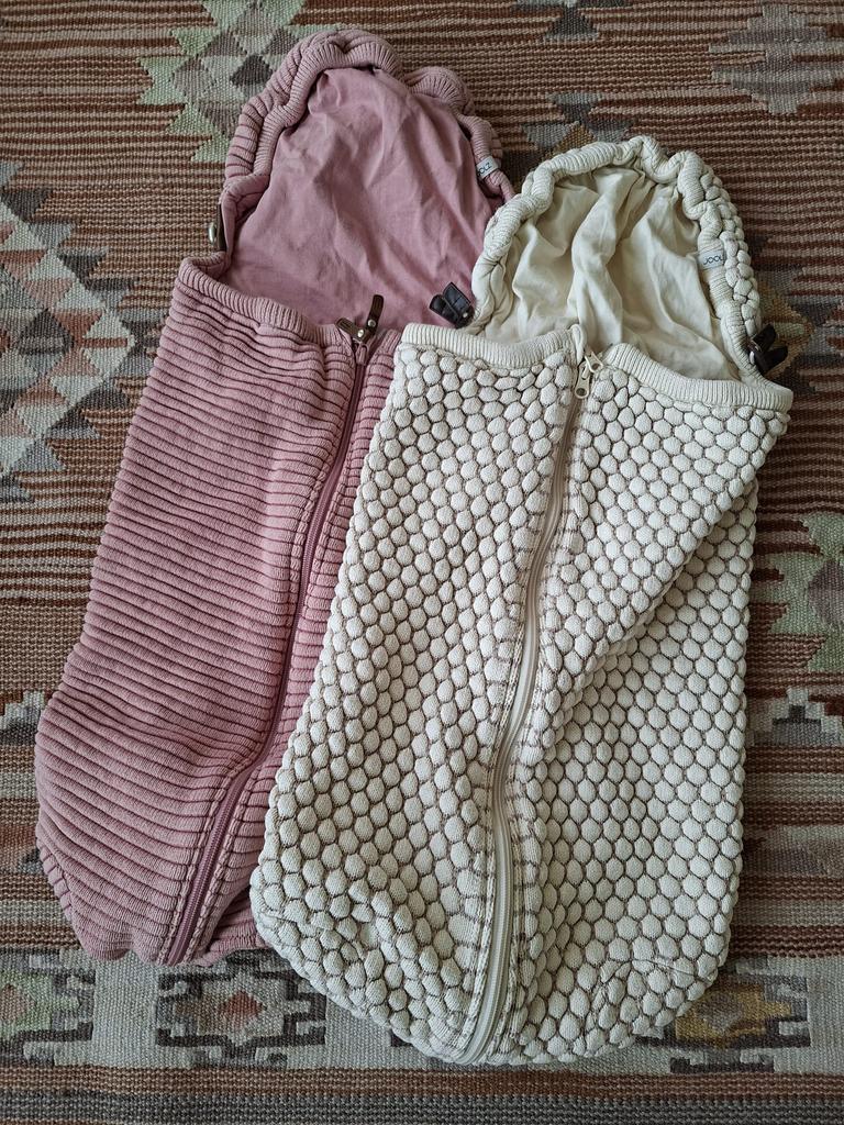 Joolz Essentials: 2x knus slaapzakje (kinderwagen/autostoel), Ophalen of Verzenden, Zo goed als nieuw, 70 tot 85 cm, Slaapzak