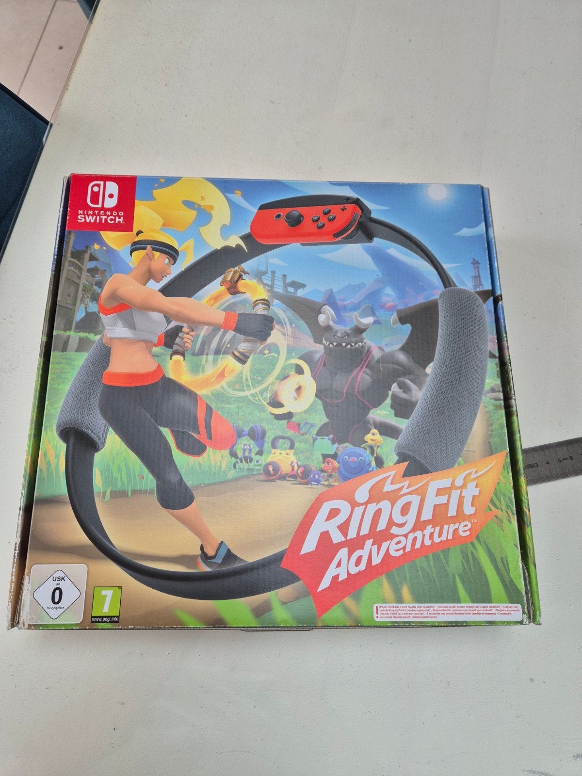 Nintendo Switch Ring Fit Adventure - Amper gebruikt, Spelcomputers en Games, Met games, Ophalen of Verzenden, Zo goed als nieuw