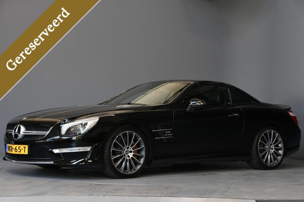 Mercedes SL-klasse AMG 63 Perfor. Pack., Auto's, Automaat, 5461 cc, Gebruikt, Cabriolet