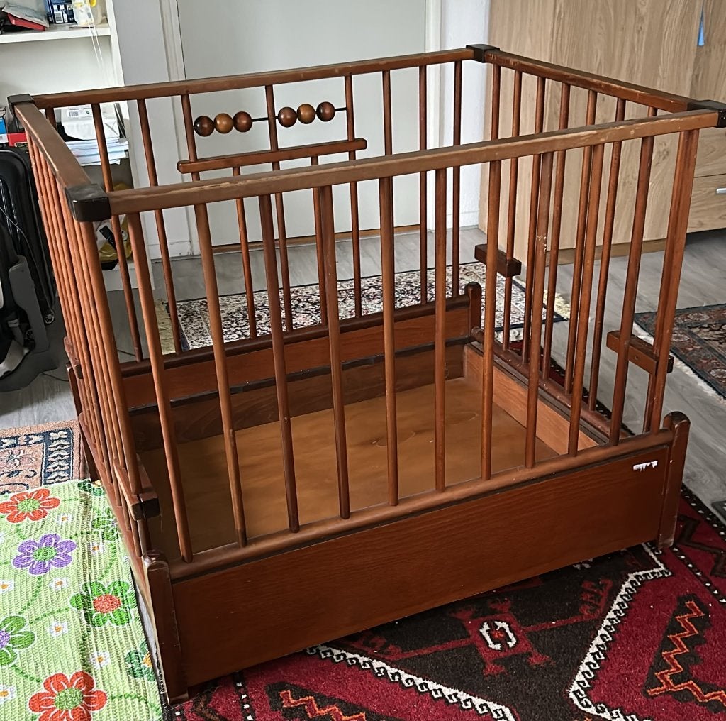 Kinderbox + kinderstoel samen – €30, Kinderen en Baby's, Ophalen, Zo goed als nieuw, Rechthoekig
