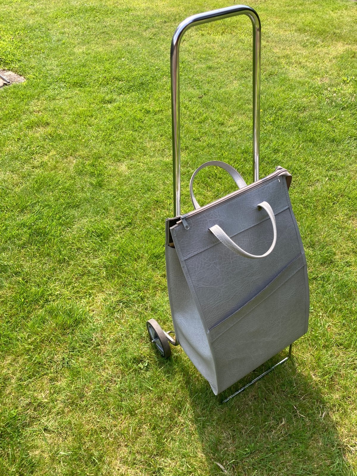 Shopper boodschappentrolley reistas, 30 cm of meer, Gebruikt, 75 cm of meer, Grijs