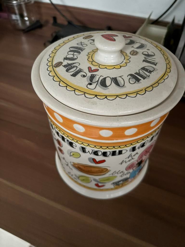 Blond Amsterdam Voorraadpot, Placemat & Schaaltjes, Gebruikt, Blond Amsterdam, Keramiek, Overige typen